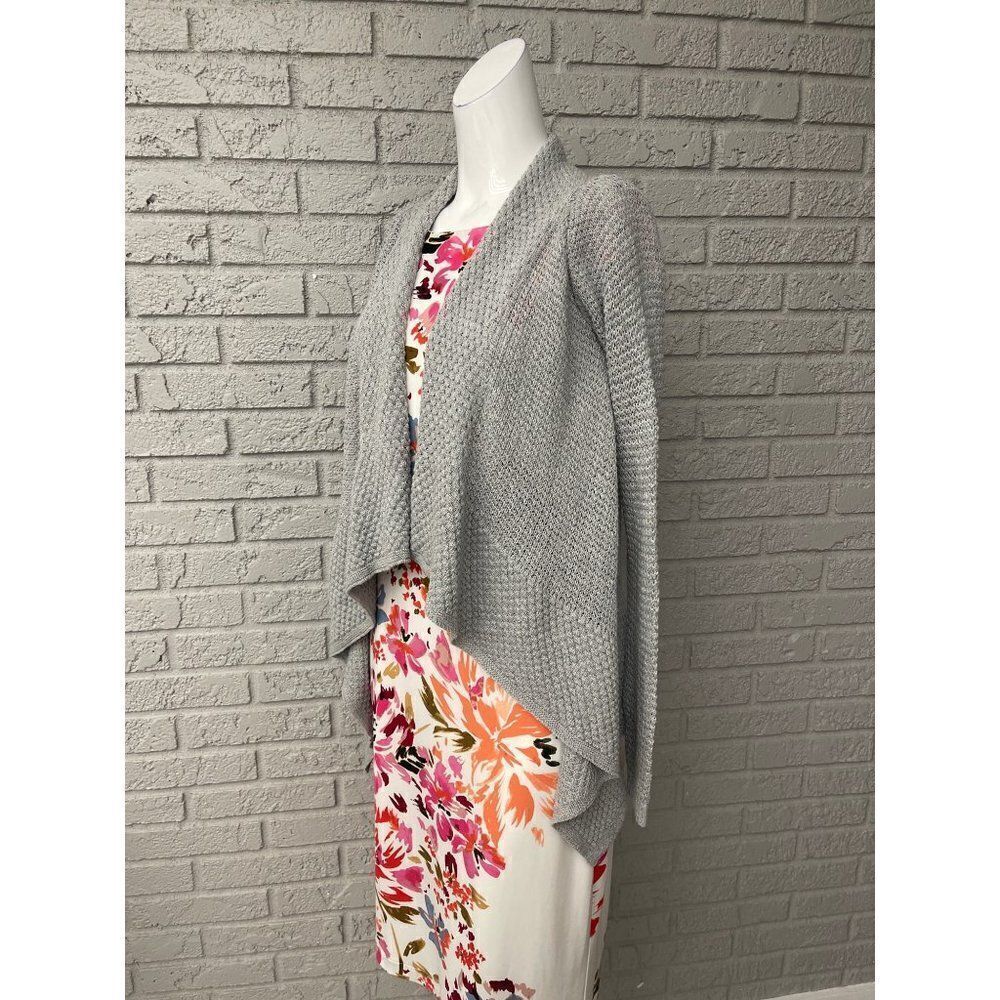 Elisabetta Collection Open Front Cardigan Size M - Picture 3 of 9